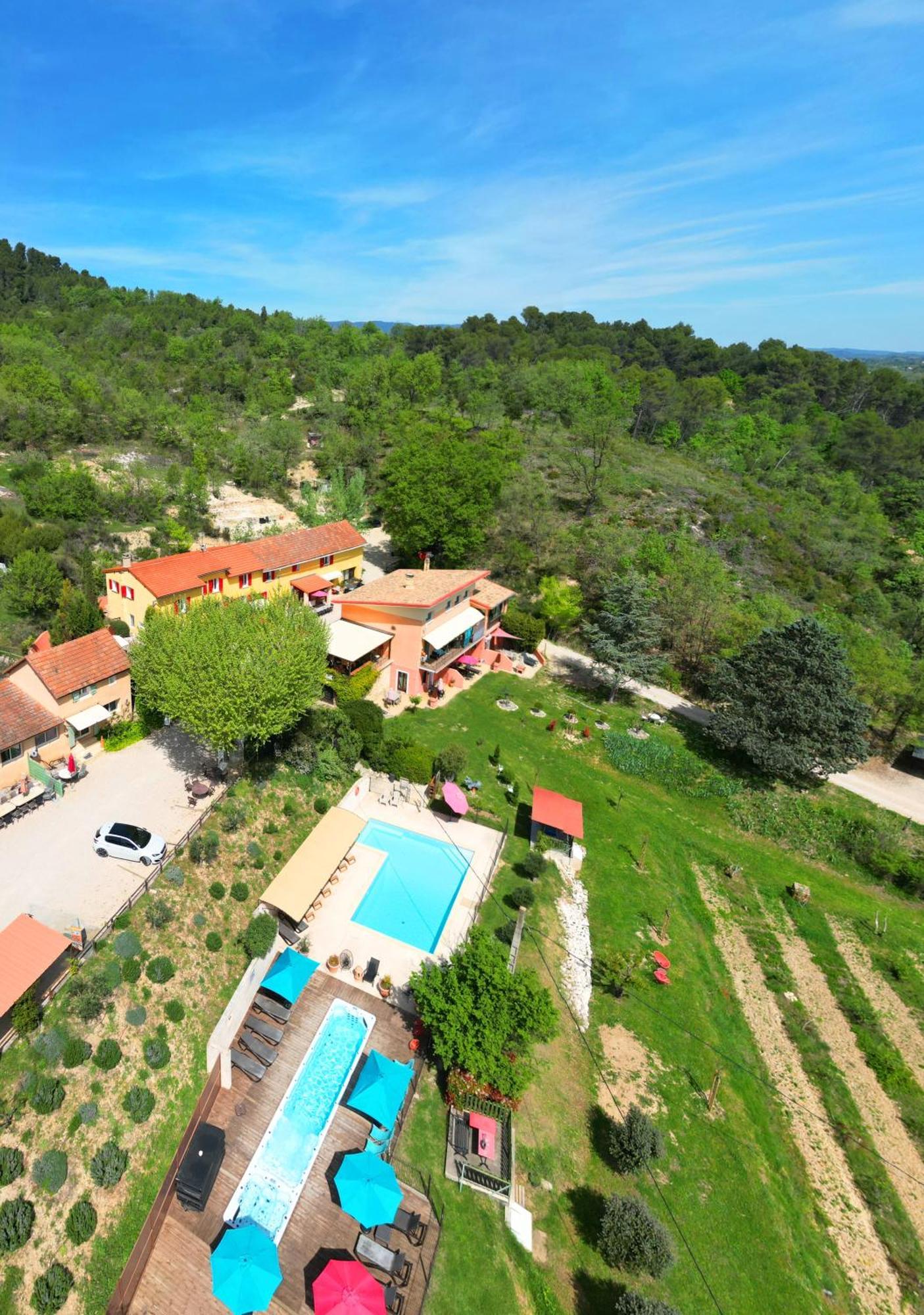 L'Oustaou Du Luberon Et Spa Villelaure Екстериор снимка