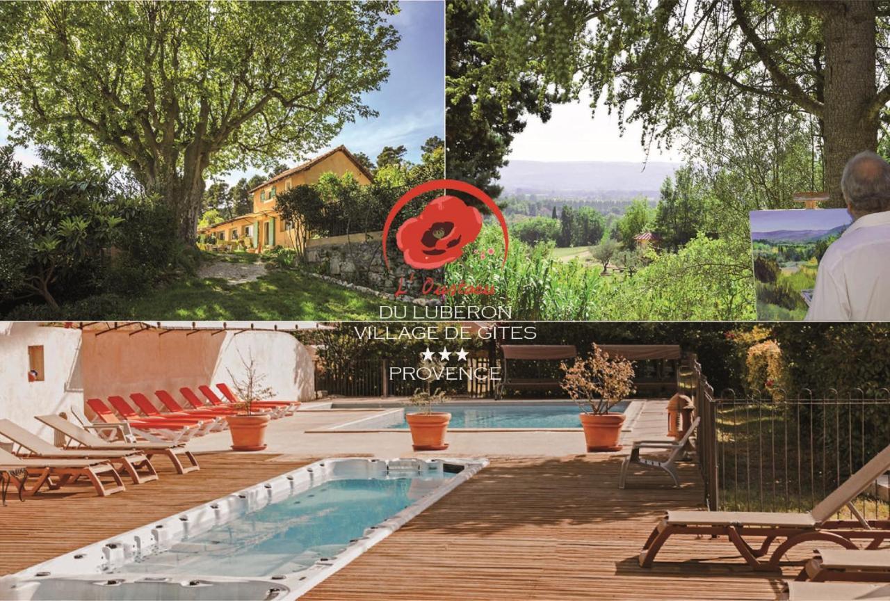 L'Oustaou Du Luberon Et Spa Villelaure Екстериор снимка